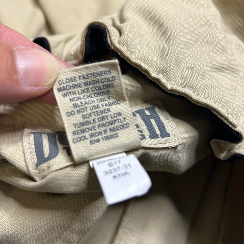 Duluth Trading Co Men's M Dry On the Fly Khaki Short 9” Inseam Elastic Waist - Picture 5 of 5